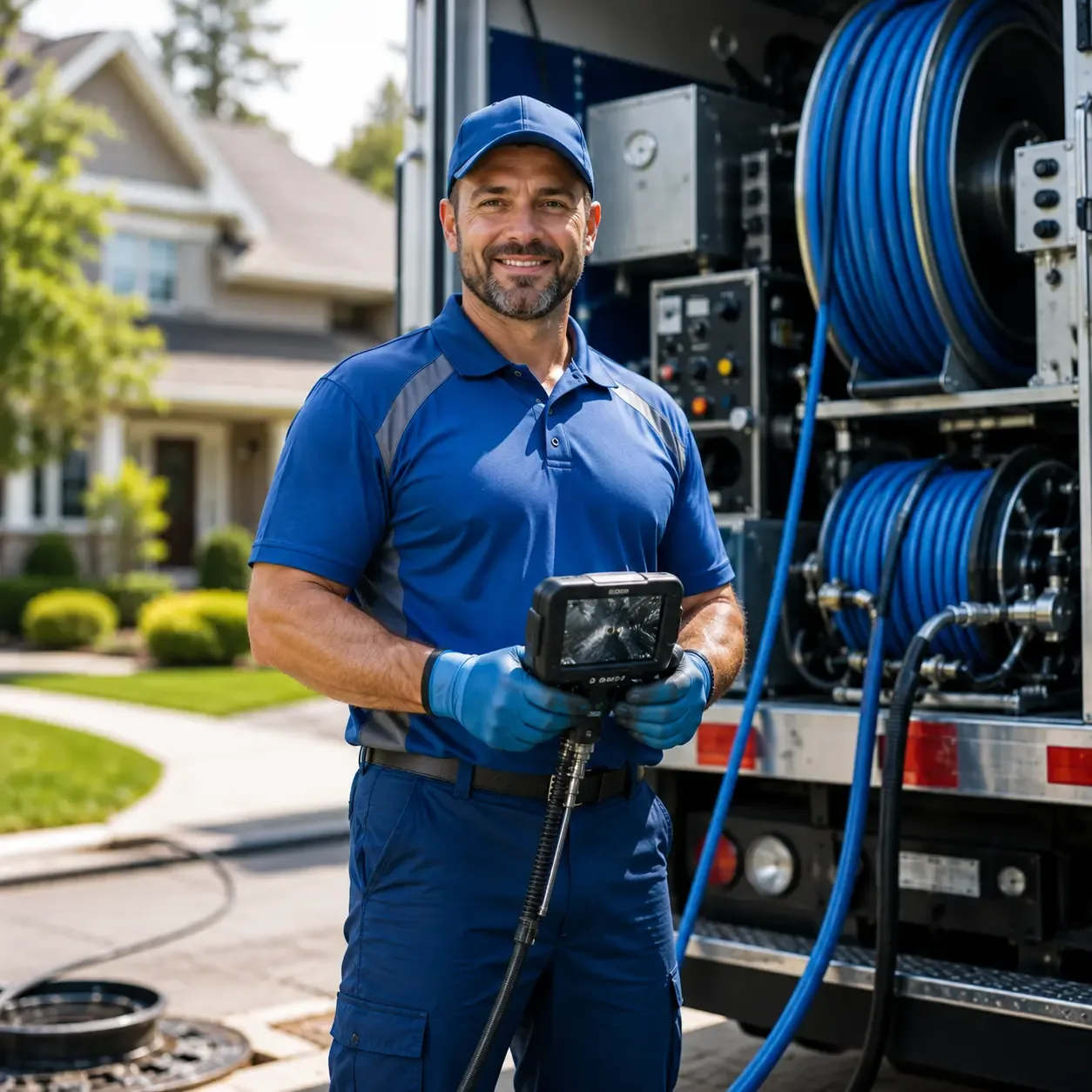 Local outdoor drain cleaning specialists in Falmouth, IN